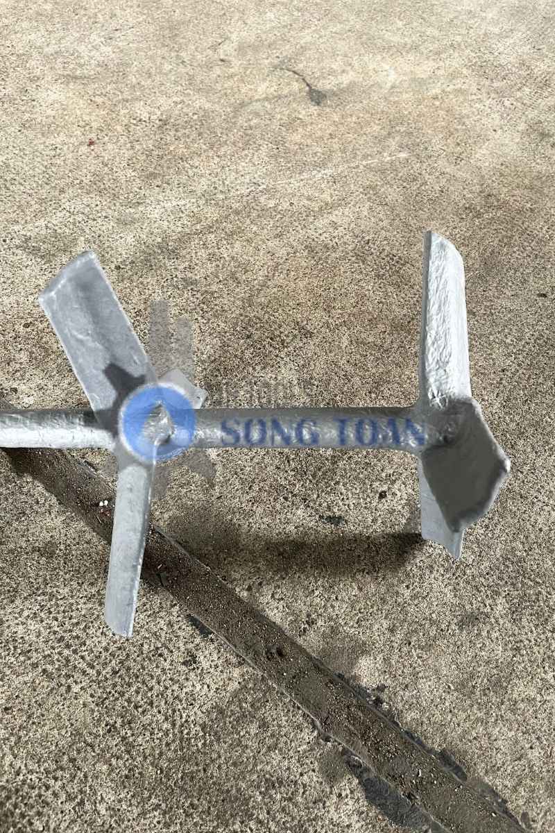 cánh khuấy bọc composit